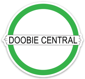 3" Doobie Central Retro Logo Sticker - EXCLUSIVE TO DOOBIECENTRAL.CA